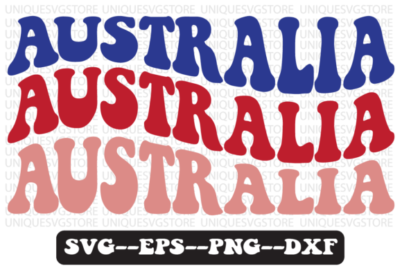 Australia Groovy Retro Svg Design Review