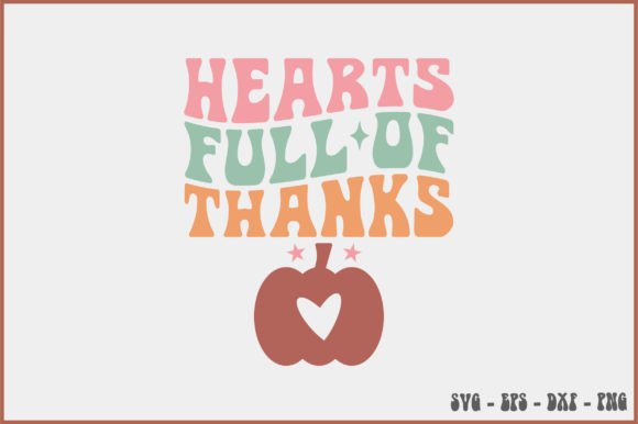 Hearts Full of Thanks Retro Svg Design Review