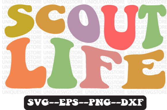 Scout Life Groovy Retro Svg Design Review